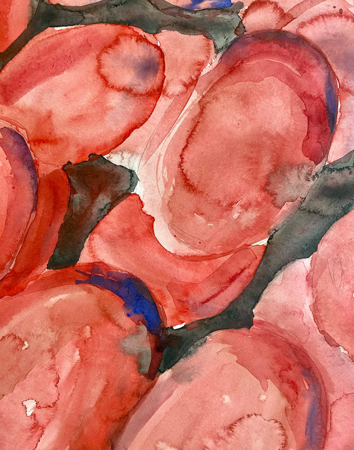 Peach Quark IV - Exclusive Print